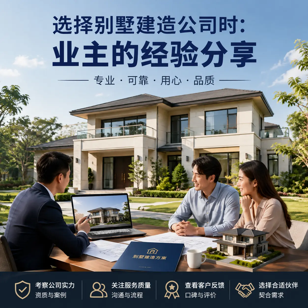 选择别墅建造公司时: 水城 业主的经验分享