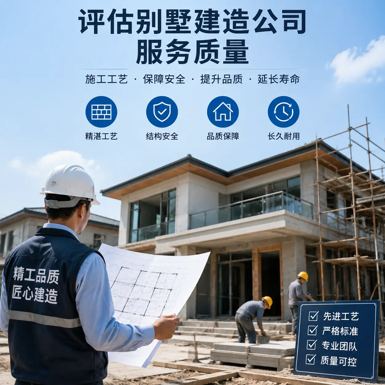 如何评估 水城 别墅建造公司的服务质量？