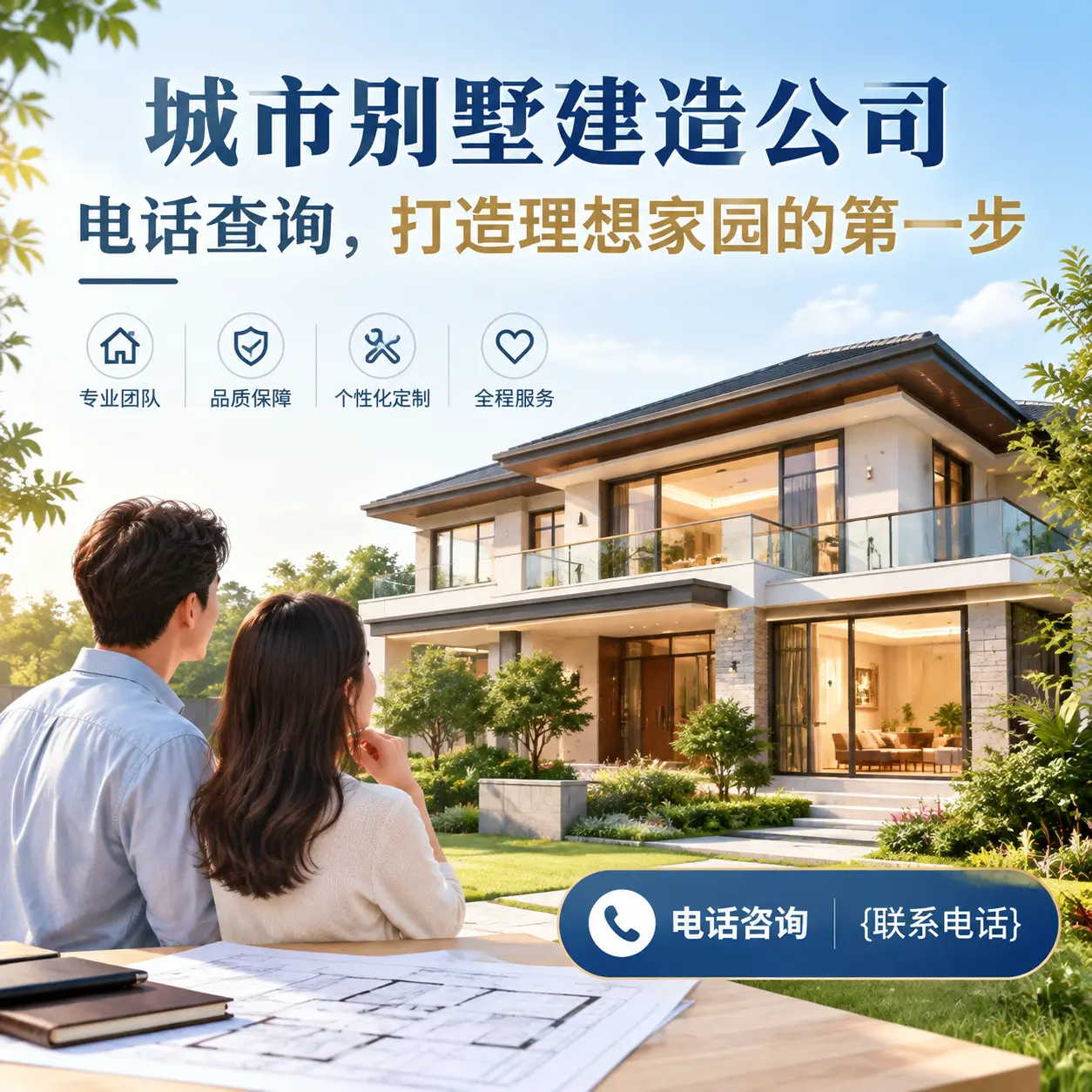 水城别墅建造公司电话查询,打造理想家园的第一步