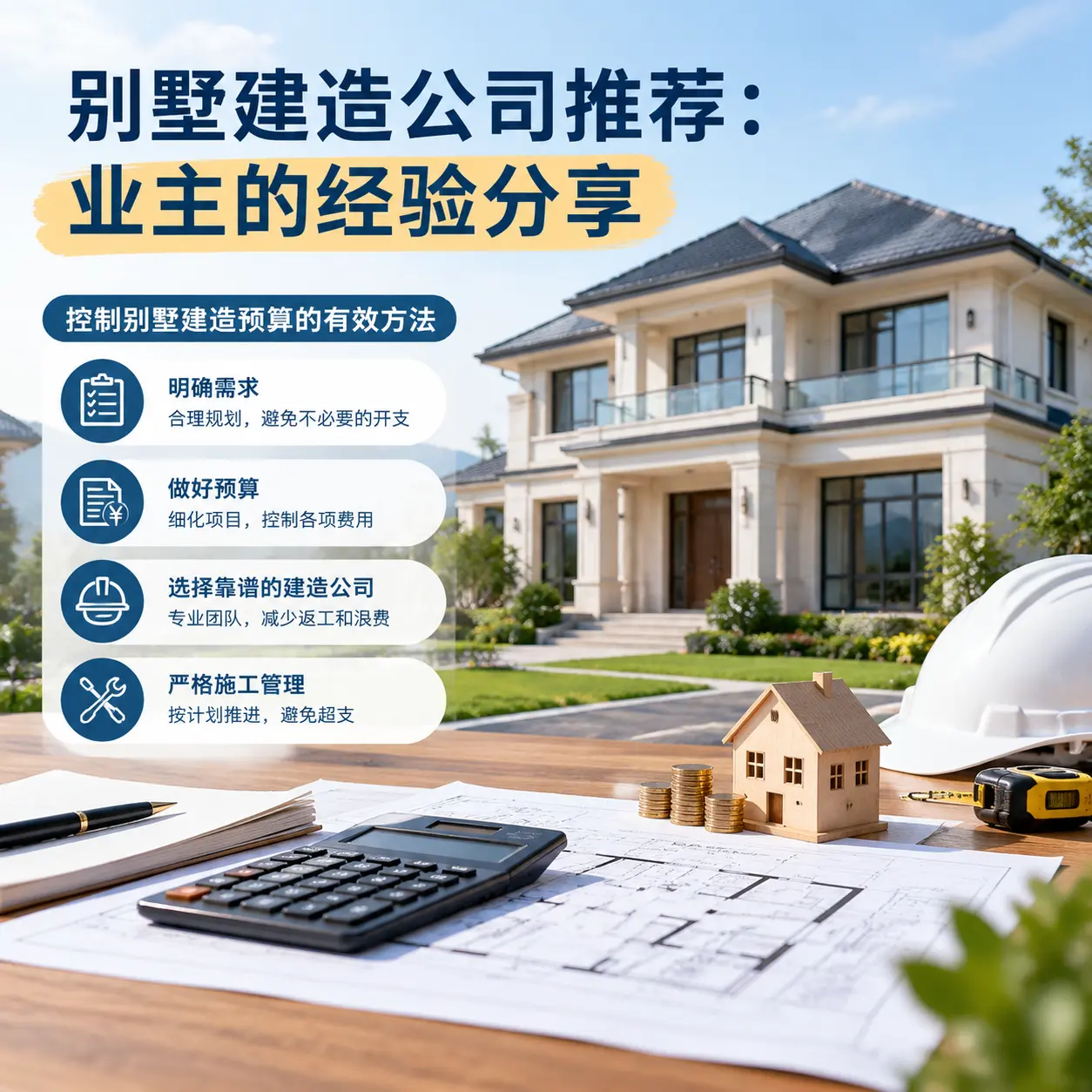别墅建造公司推荐： 水城 业主的经验分享